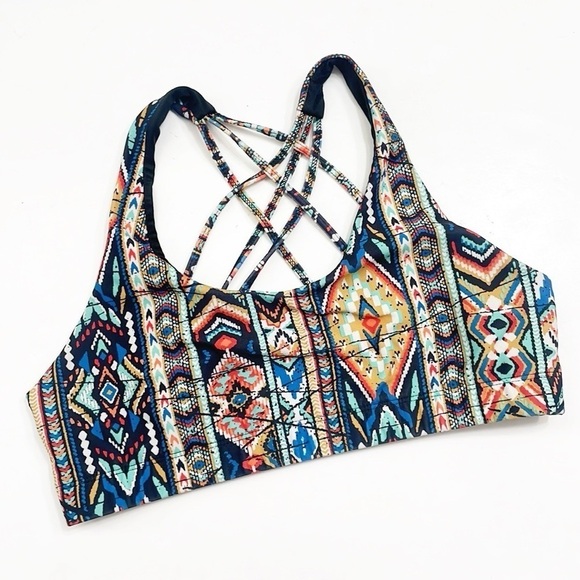 Mossimo Supply Co tribal print bikini swim top - Picture 1 of 4